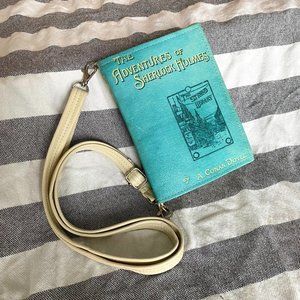 Mini Sherlock Holmes Book Crossbody Bag